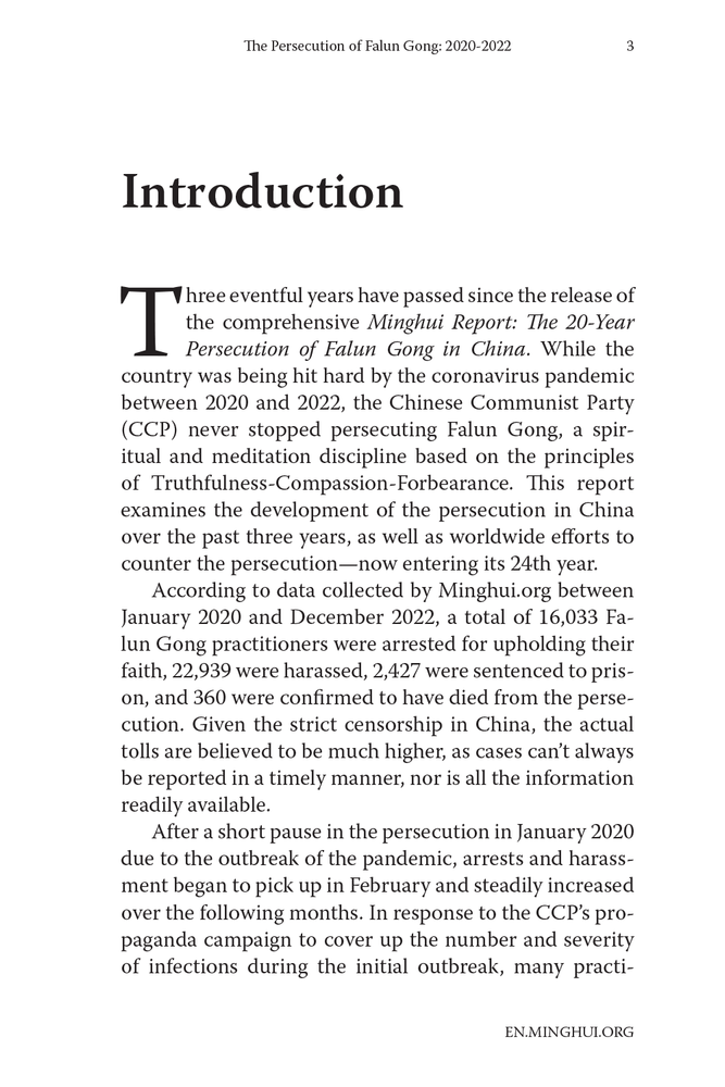 The Persecution of Falun Gong: Upholding Faith Amid Tyranny (2020-2022 Minghui Report)